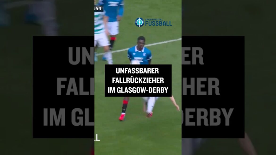 Incroyable coup de pied aérien dans le derby de Glasgow : Maeda rend les fans du Celtic fous #shorts Incroyable coup de pied aérien dans le derby de Glasgow : Maeda rend les fans du Celtic fous #shorts