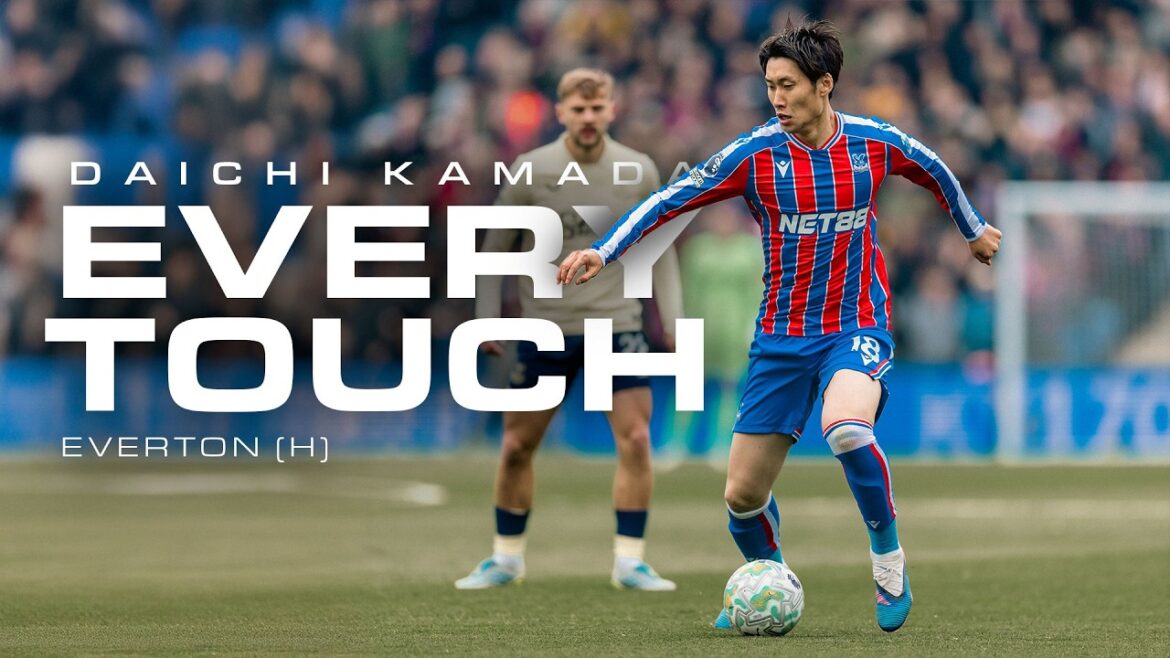 DAICHI KAMADA 🇯🇵 | Chaque touche contre Everton (H) DAICHI KAMADA 🇯🇵 | Chaque touche contre Everton (H)