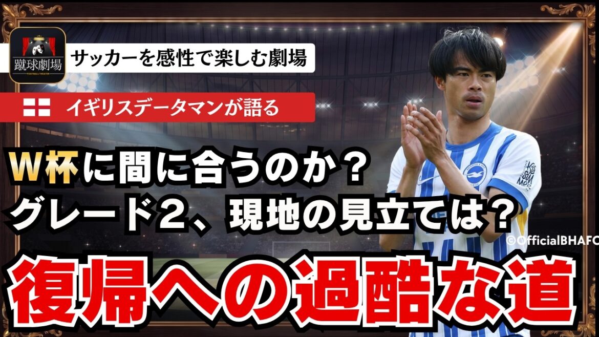 Pourquoi la blessure de Mitoma est-elle si gênante ? Soupçon de déchirure des ischio-jambiers de grade 2 et crainte de séquelles privant de la puissance explosive de l'équipe nationale japonaise de football Kaoru Mitoma