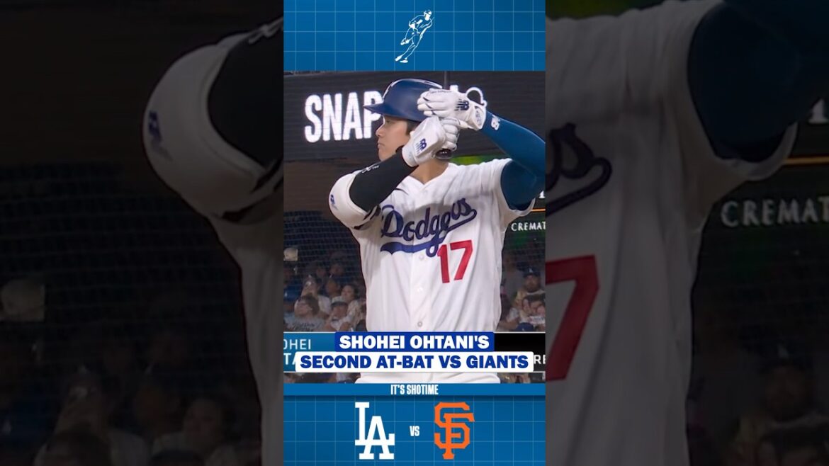 Deuxième match 1 au bâton contre les Giants de Shohei Ohtani