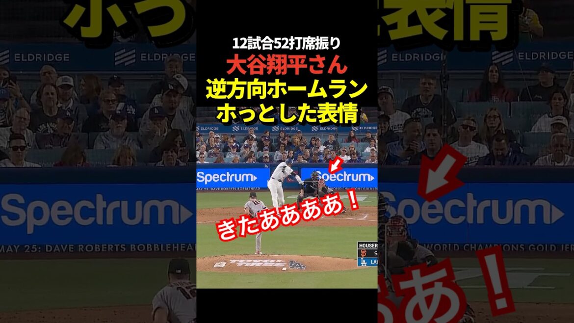 [Super dernières nouvelles !! ️]Home run de Shohei Otani n°7 ! Premier home run depuis un moment !