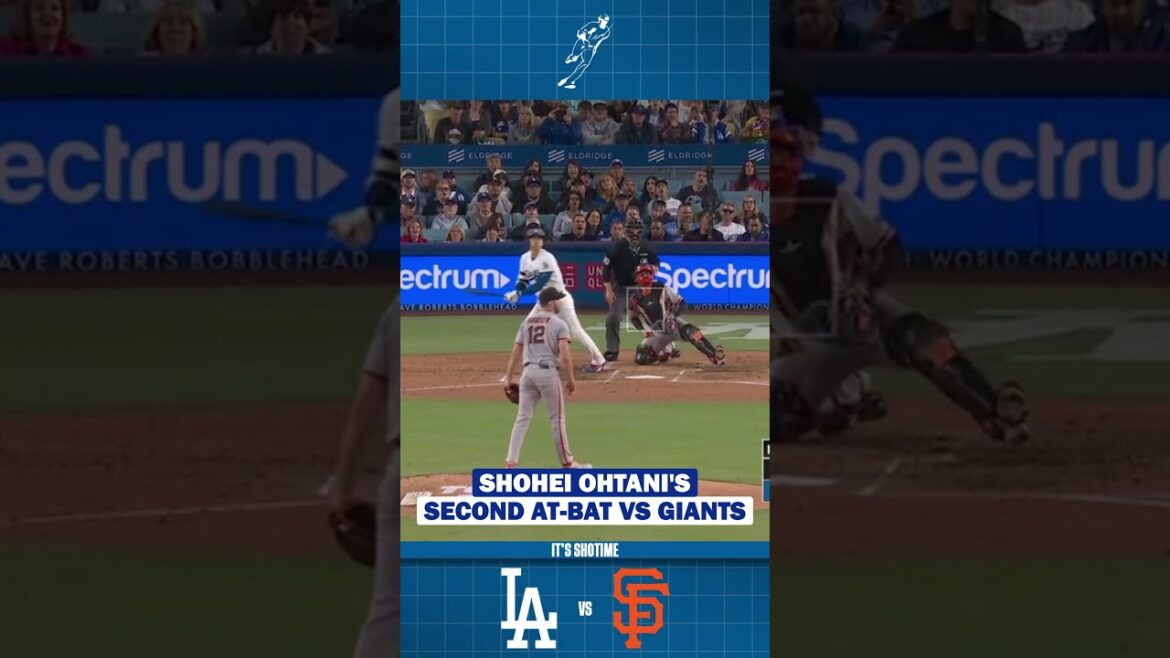 Deuxième match At-Bat VS Giants de Shohei Ohtani