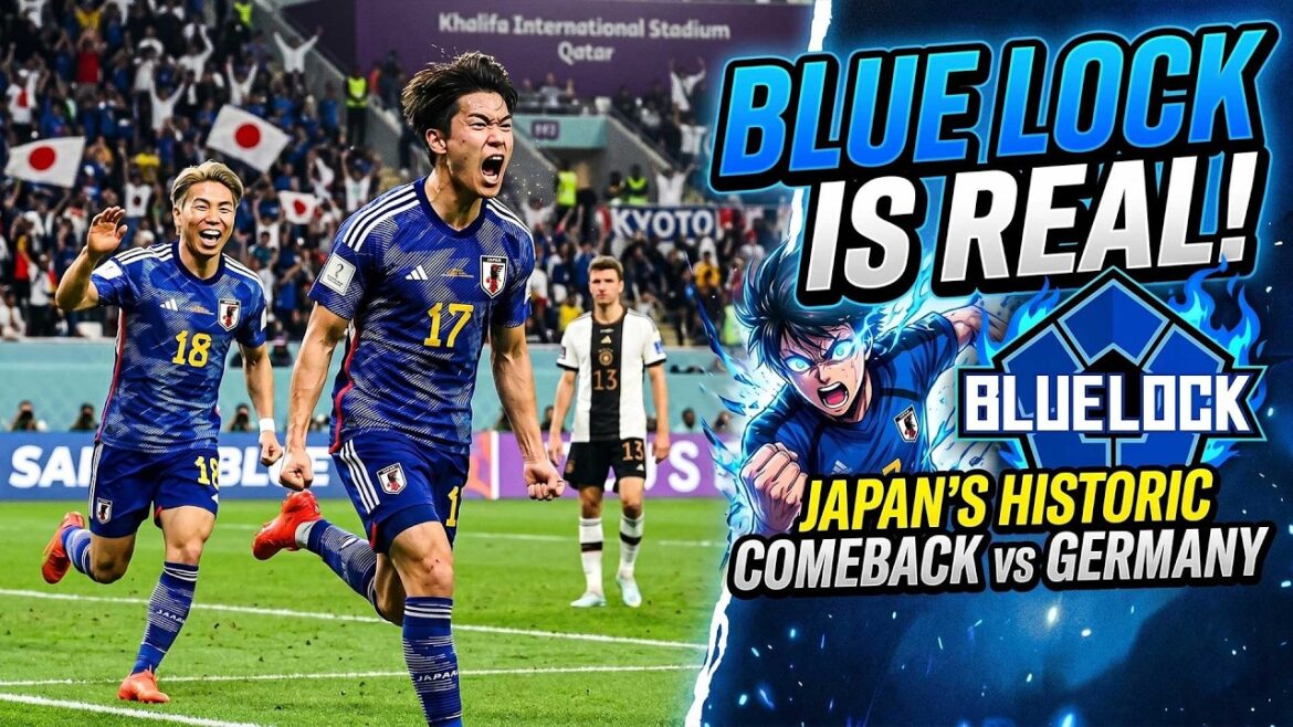 đź”´ Blue Lock est rĂ©el ! Le retour historique du Japon contre l’Allemagne đź”´ Blue Lock est rĂ©el ! Le retour historique du Japon contre l'Allemagne