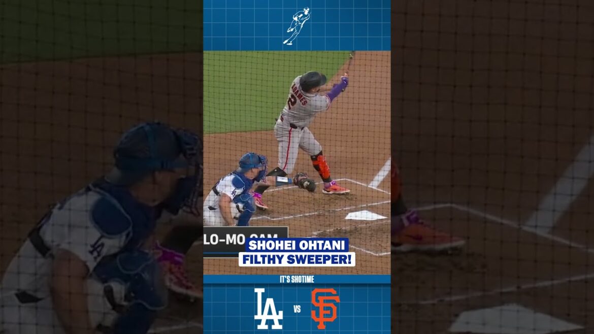 Shohei Ohtani Sweeper semble intouchable