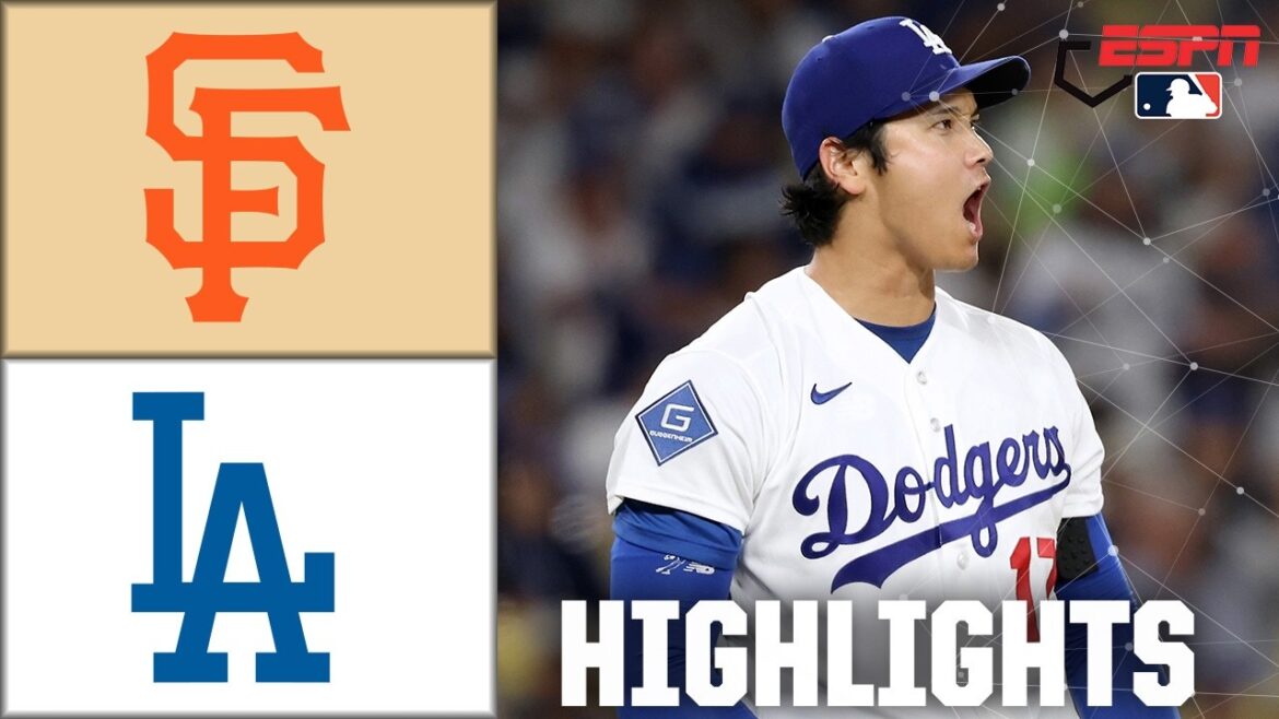 SHOHEI SHUTOUT đ„ Giants de San Francisco contre Dodgers de Los Angeles | Faits saillants du jeu complet | ESPN MLB SHOHEI SHUTOUT đ„ Giants de San Francisco contre Dodgers de Los Angeles | Faits saillants du jeu complet | ESPN MLB
