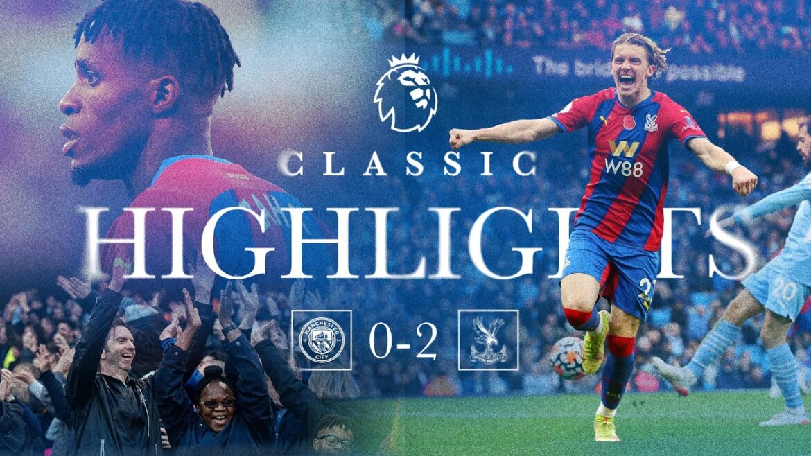 MASTERCLASS DU PALAIS DE VIEIRA 📋🗣️ | Faits saillants de la classique : Man City 0-2 Crystal Palace | Première Ligue MASTERCLASS DU PALAIS DE VIEIRA 📋🗣️ | Faits saillants de la classique : Man City 0-2 Crystal Palace | Première Ligue