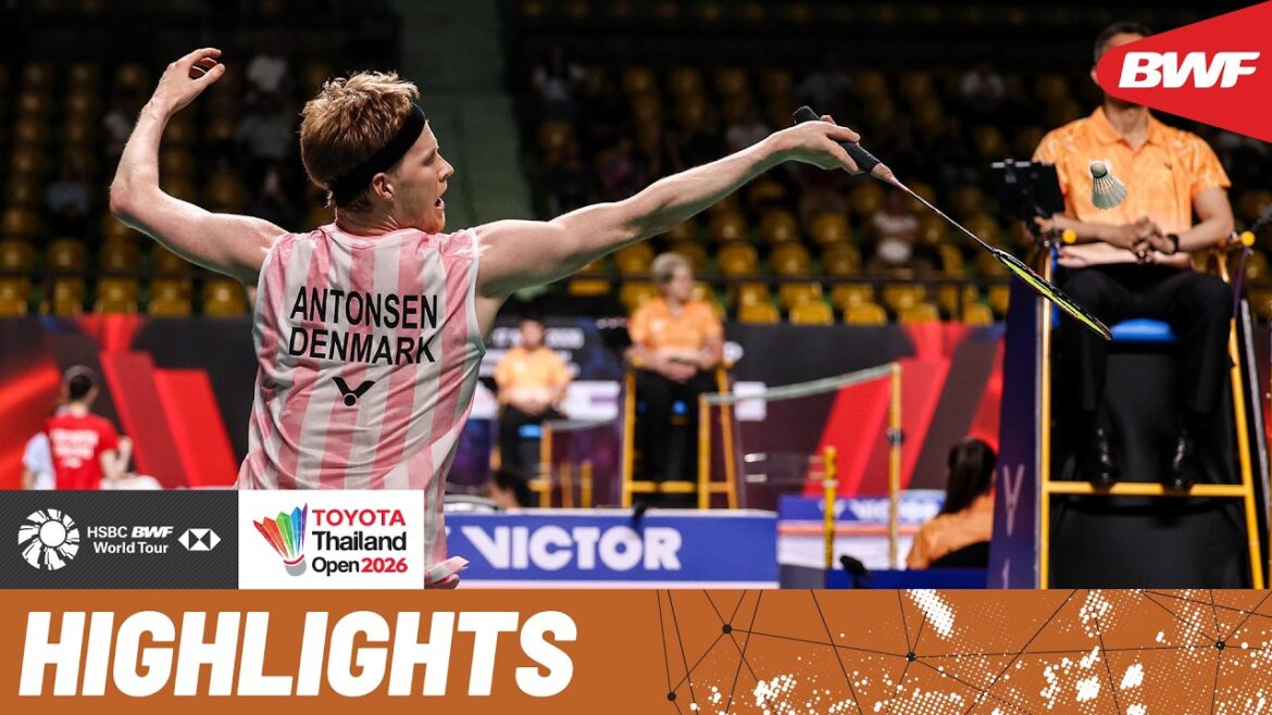 Anders Antonsen contre Yushi Tanaka | Choc des styles et jeu contre-offensif Anders Antonsen contre Yushi Tanaka | Choc des styles et jeu contre-offensif