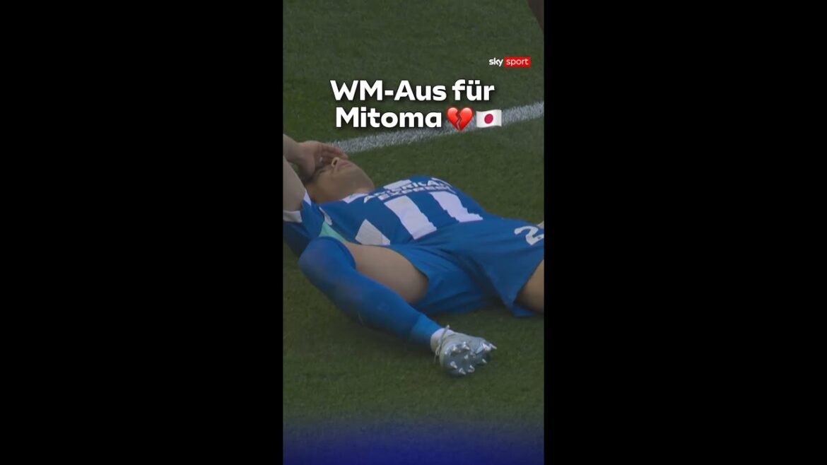 Coupe du monde terminée pour Mitoma ! 💔🇯🇵 Coupe du monde terminée pour Mitoma ! 💔🇯🇵