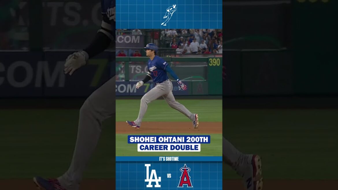 Shohei Ohtani explose pour son 200e doublé en carrière