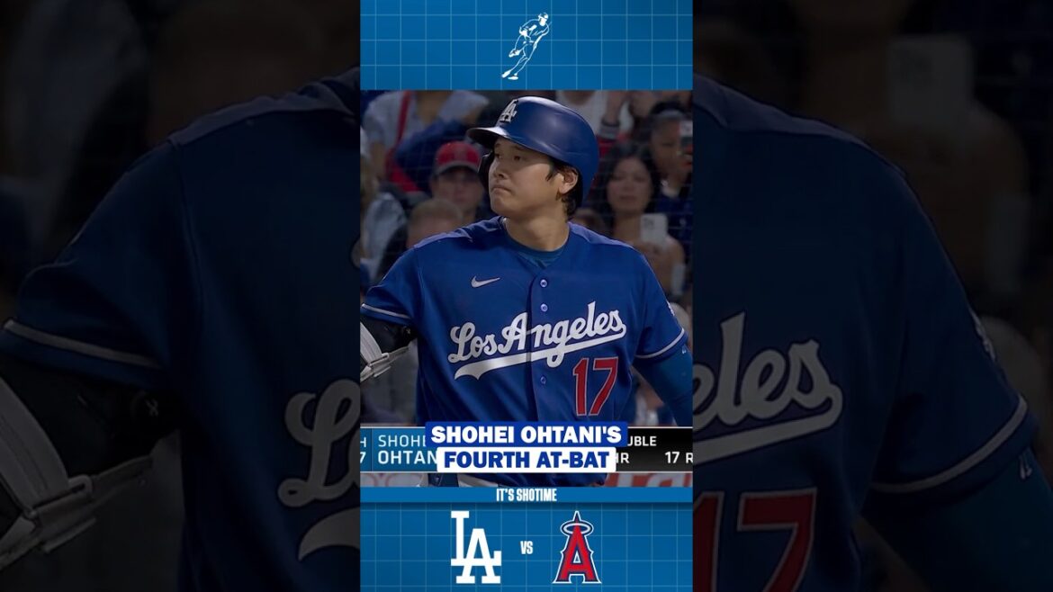 Quatrième At-Bat VS Angels de Shohei Ohtani | Jeu 1