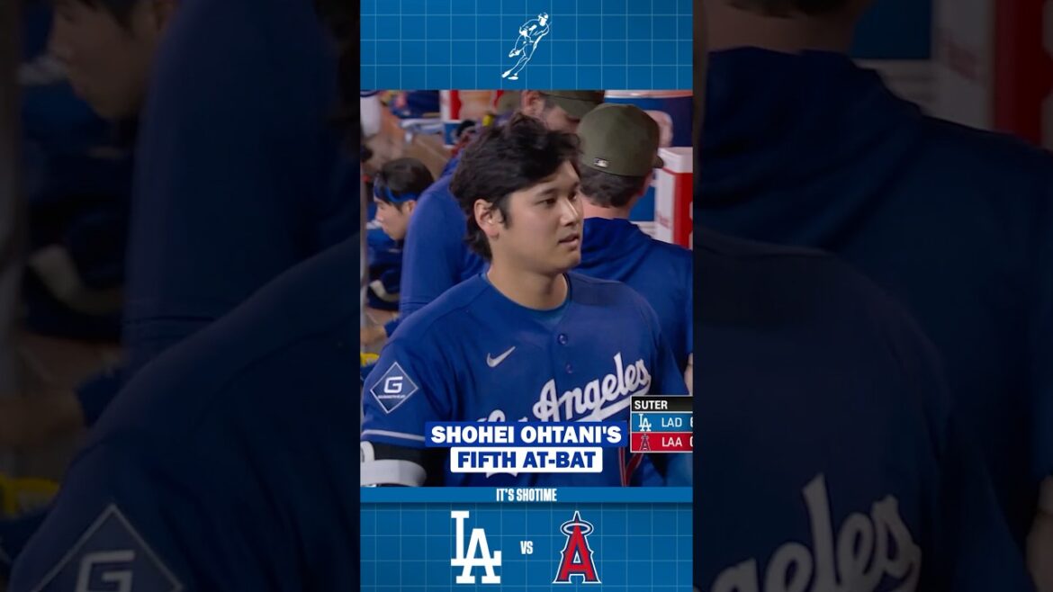 Cinquième At-Bat VS Angels de Shohei Ohtani | Jeu 1