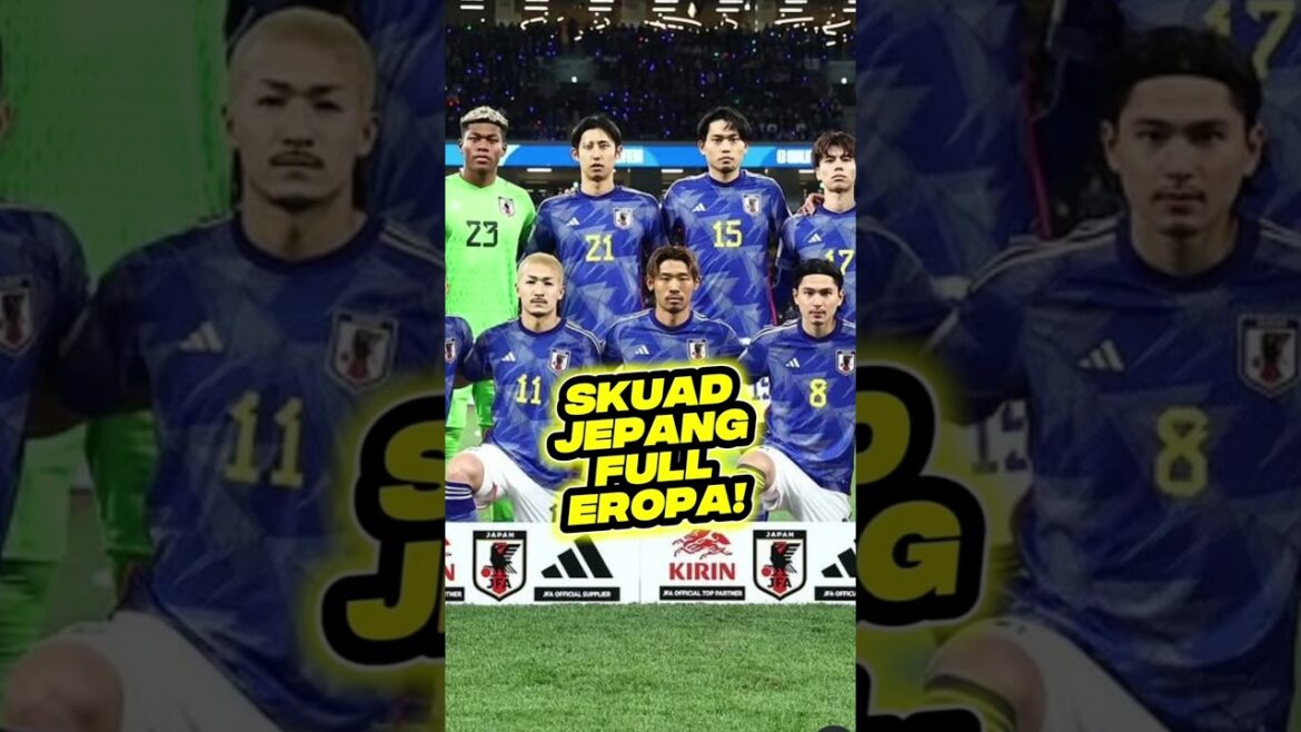 Le Japon amène une « équipe européenne » à la Coupe du monde 2026