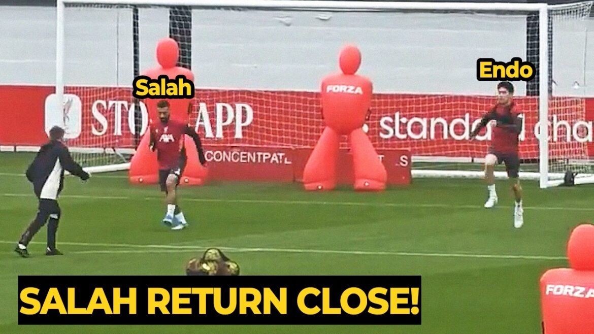 Mo Salah et Endo s’entraînent davantage pendant leur convalescence après une blessure Mo Salah et Endo s'entraînent davantage pendant leur convalescence après une blessure