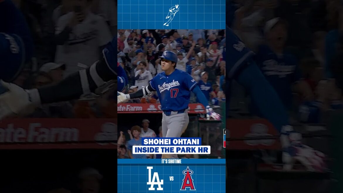 Shohei Ohtani Un home run à l'intérieur du parc