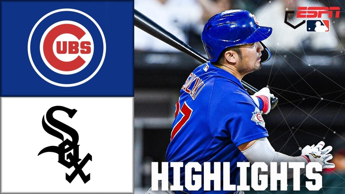 Cubs de Chicago contre White Sox de Chicago | Faits saillants du jeu complet | ESPN MLB Cubs de Chicago contre White Sox de Chicago | Faits saillants du jeu complet | ESPN MLB