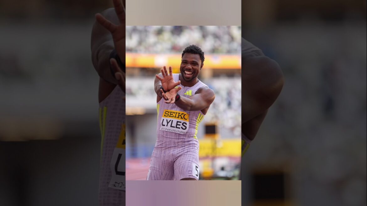 NOAH LYLES COMMENCE AVEC UN BANG ! 🇺🇸 Finale du 100 m hommes 9,95 s | Seiko Golden Grand Prix 2026 #shorts