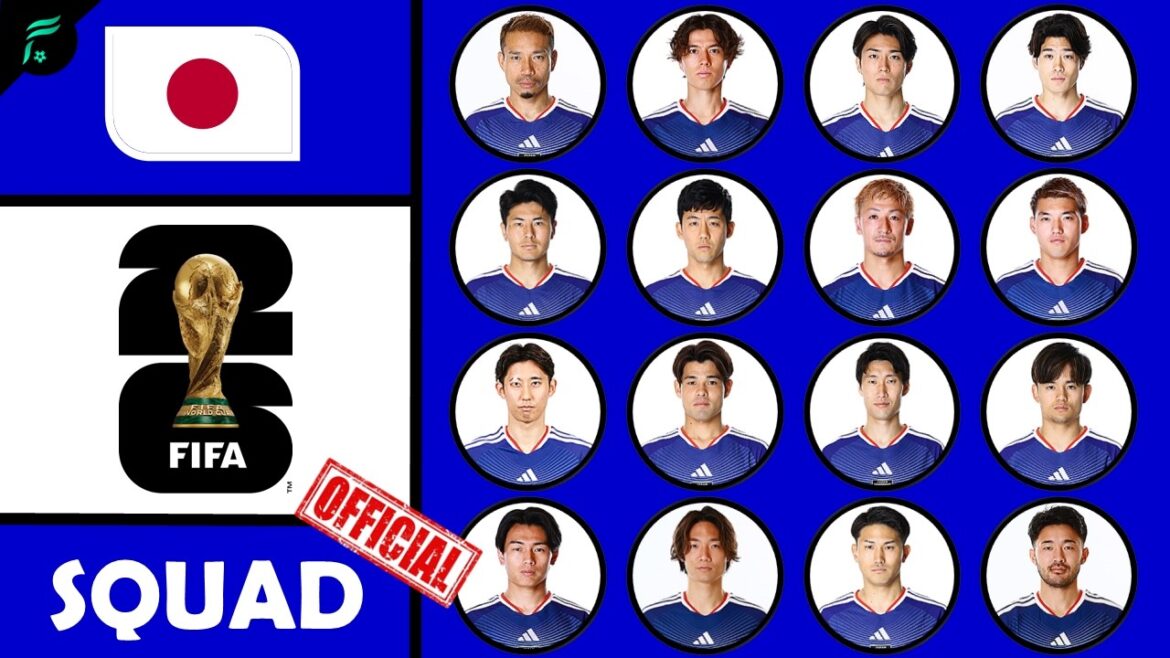🇯🇵 ÉQUIPES DU JAPON pour la Coupe du Monde de la FIFA 2026 [Official] | FAN de Football