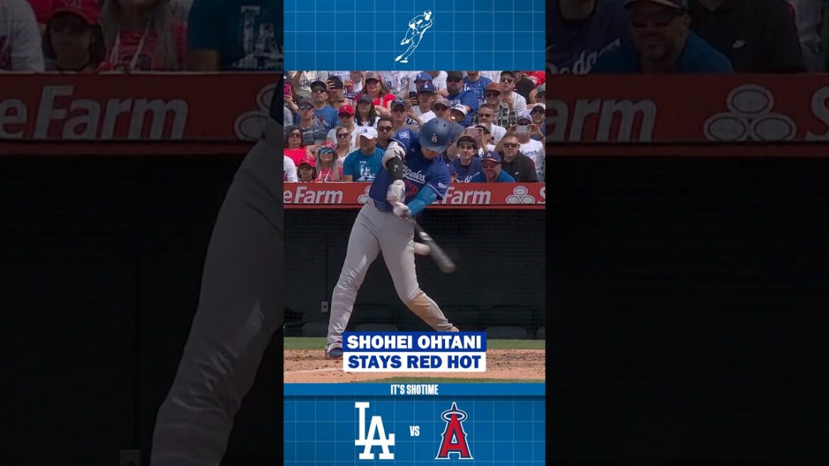 Shohei Ohtani reste chaud avec un autre coup de base