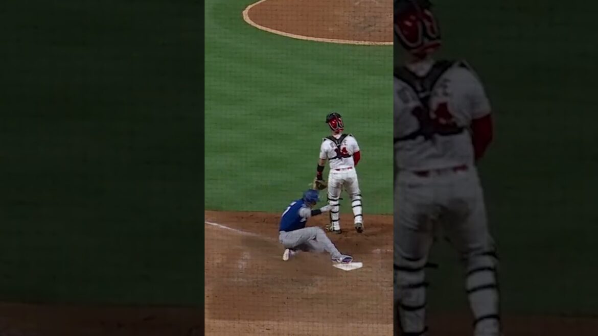 CETTE BALLE FRAPPÉE PAR SHOHEI OHTANI N'ÉTAIT PAS UN DOUBLE DE RÈGLE DE BASE... ET MAINTENANT JE SUIS CONFUS #mlb #dodgers