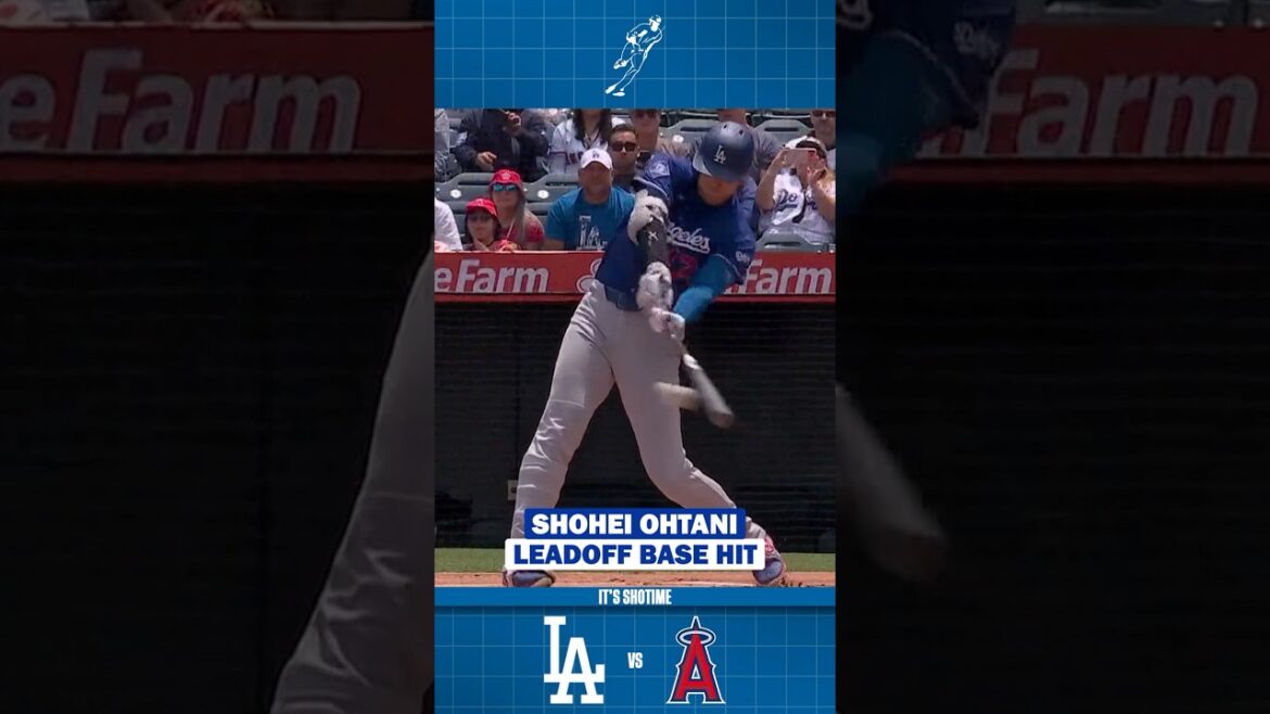 Shohei Ohtani déchire le coup sûr de base