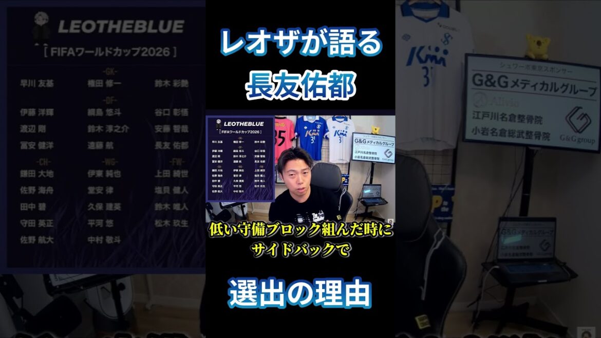 [Équipe nationale du Japon]Raison du choix de la découpe de Yuto Nagatomo Leoza