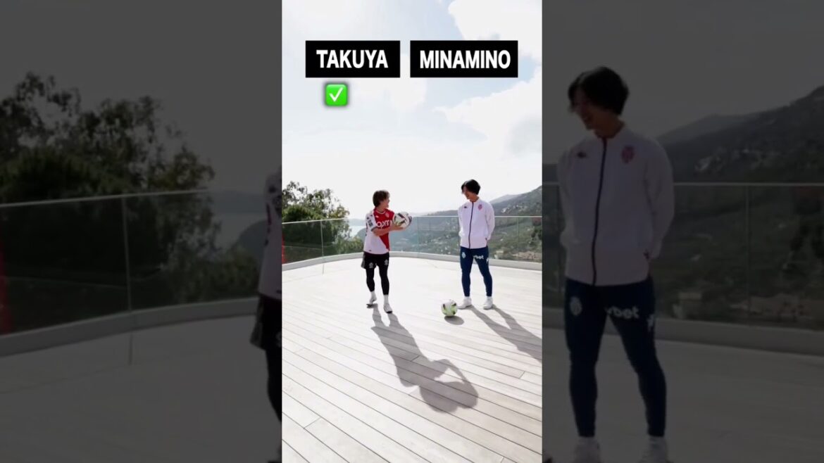 Takuya VS MINAMINO #football #soccer#freestylefootball