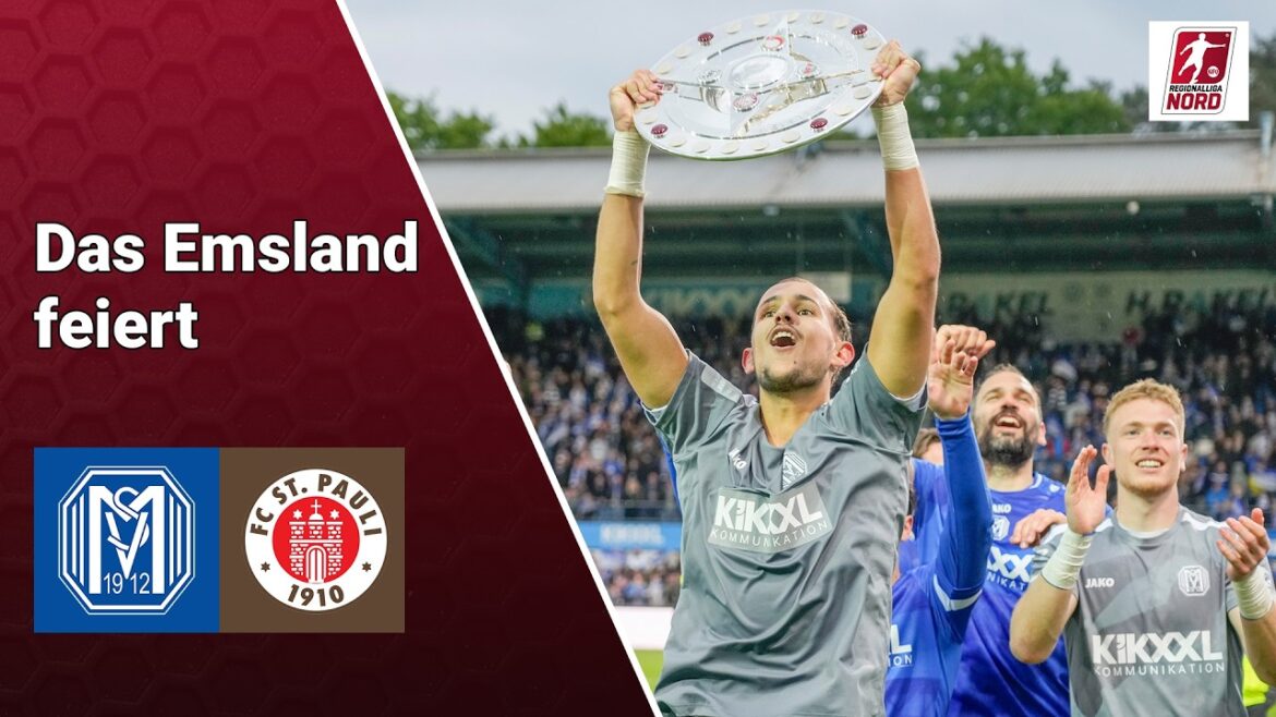 Sacre du championnat devant une foule record : SV Meppen – FC St. Pauli U23 | Ligue Régionale Nord | 34.ST 2025/26 Sacre du championnat devant une foule record : SV Meppen - FC St. Pauli U23 | Ligue Régionale Nord | 34.ST 2025/26