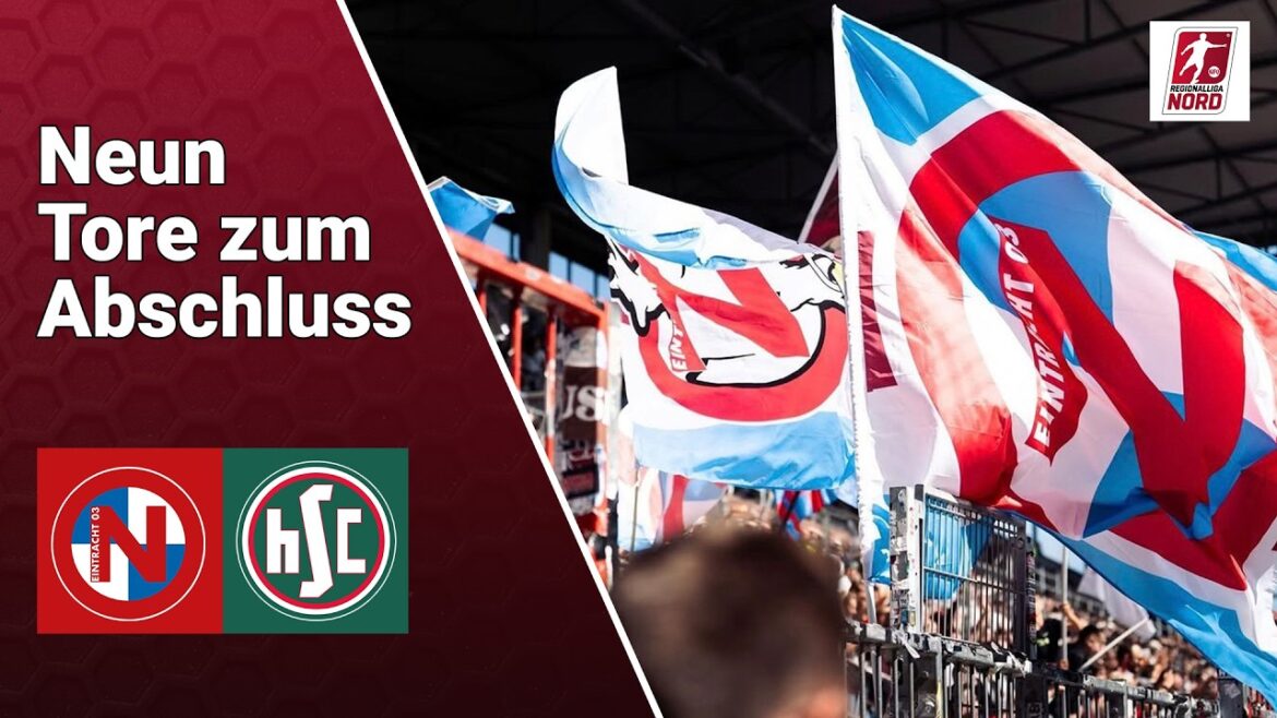 Spectacle de 9 buts : Eintracht Norderstedt - HSC Hanovre | Ligue Régionale Nord | 34.ST 2025/26