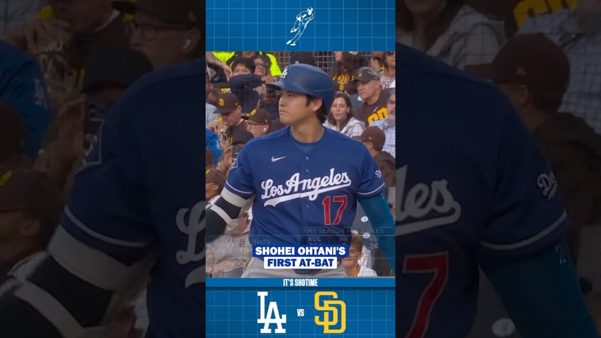 Le premier au bâton contre les Padres de Shohei Ohtani | Jeu 1