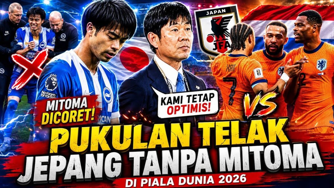 Un coup dur pour le samouraï bleu Kaoru Mitoma officiellement exclu de l’équipe de la Coupe du monde 2026 en raison d’une blessure Un coup dur pour le samouraï bleu Kaoru Mitoma officiellement exclu de l'équipe de la Coupe du monde 2026 en raison d'une blessure