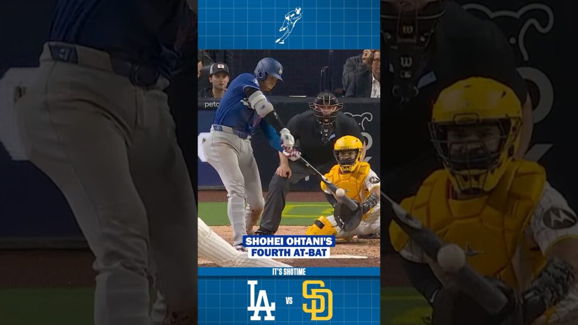 Quatrième At-Bat VS Padres de Shohei Ohtani | Jeu 1