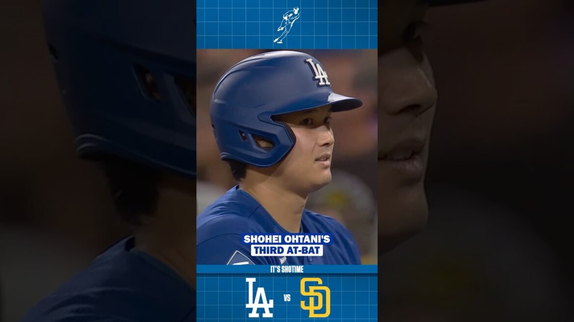 Troisième au bâton contre les Padres de Shohei Ohtani | Jeu 1