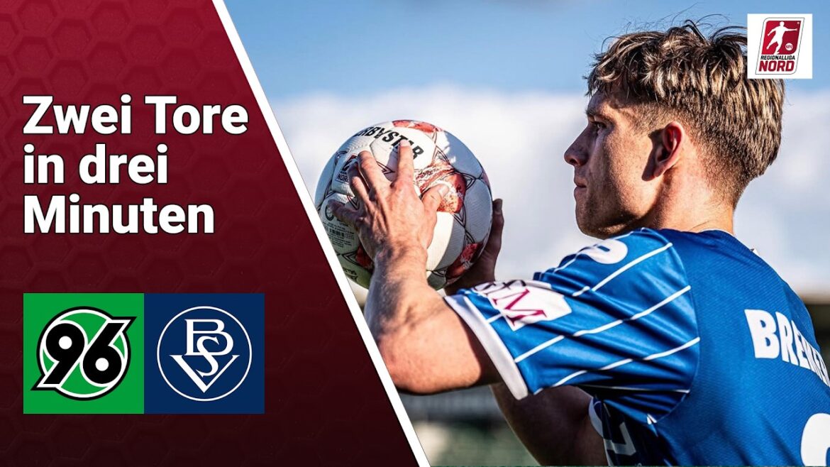 Double coup dur pour Hanovre : Hanovre 96 U23 - Bremer SV | Ligue Régionale Nord | 34.ST 2025/26