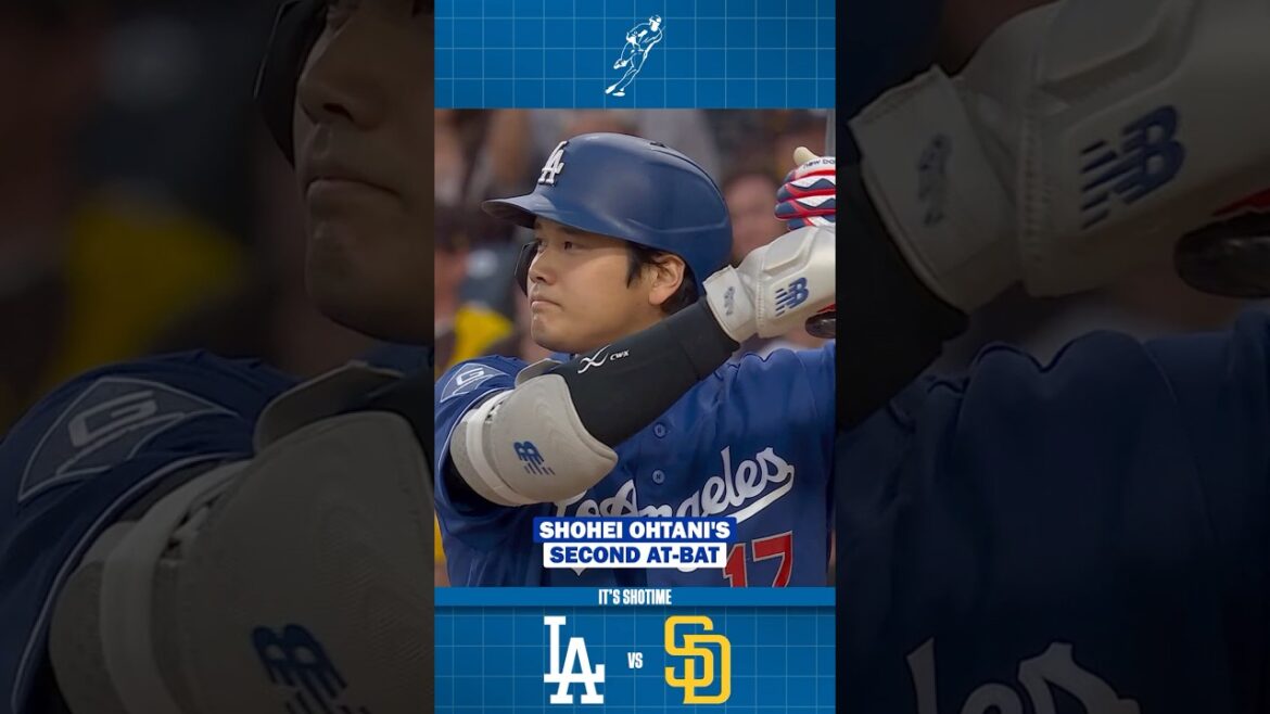 Deuxième présence au bâton de Shohei Ohtani contre Padres | Jeu 1