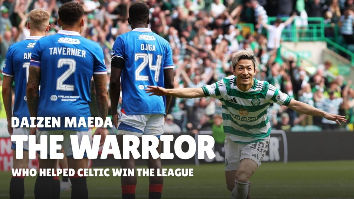 DAIZEN MAEDA : Le guerrier qui a aidé le Celtic à remporter la ligue