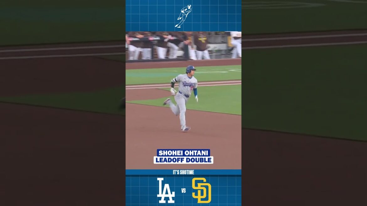 Shohei Ohtani commence le match avec un énorme doublé