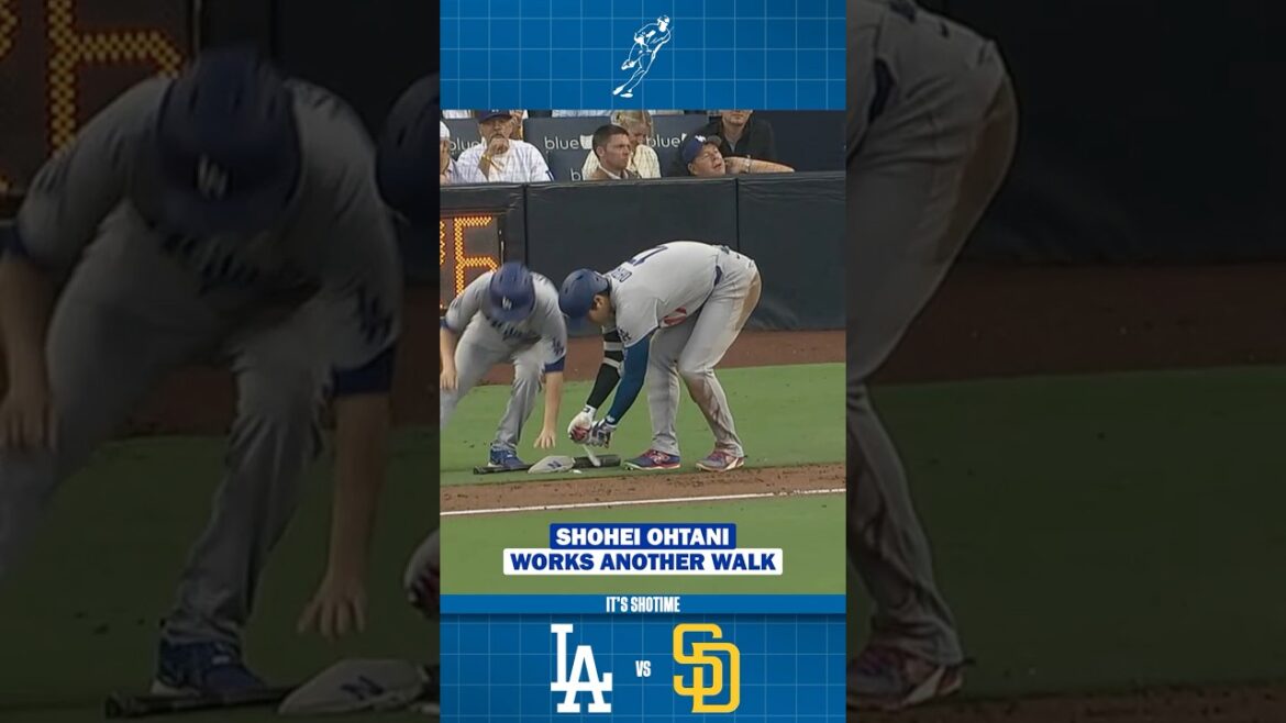 Shohei Ohtani Good Eye mène à une autre promenade