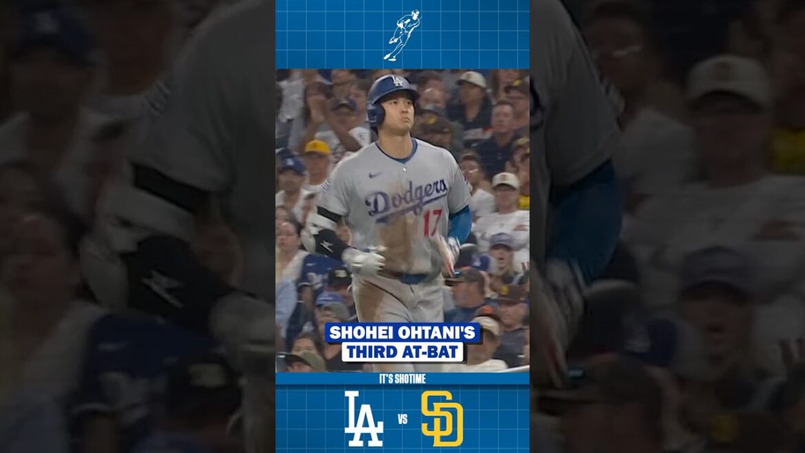 Troisième au bâton contre les Padres de Shohei Ohtani | Jeu 3
