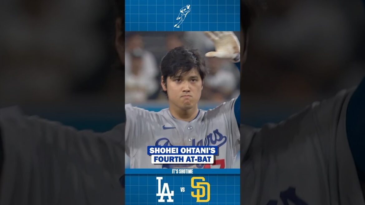 Quatrième At-Bat VS Padres de Shohei Ohtani | Jeu 2