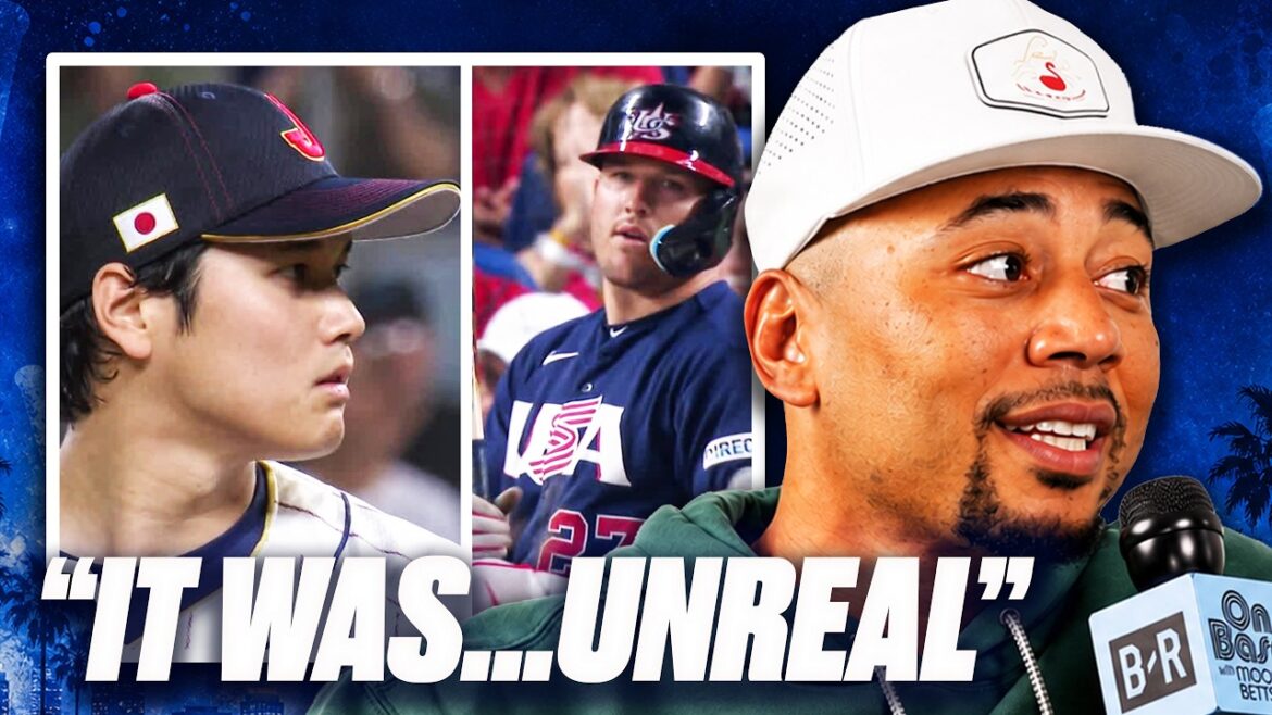 À l’intérieur du Insane WBC Championship At-Bat de Shohei Ohtani contre Mike Trout avec Mookie Betts et Jo Adell À l’intérieur du Insane WBC Championship At-Bat de Shohei Ohtani contre Mike Trout avec Mookie Betts et Jo Adell