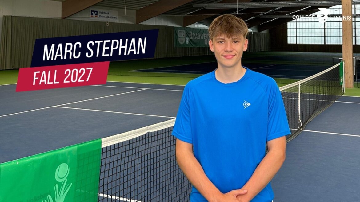 Marc Stephan (Automne 2027) | UTR 11.3 | GER #255 | Victoires contre Top 200 GER | GPA 3.0