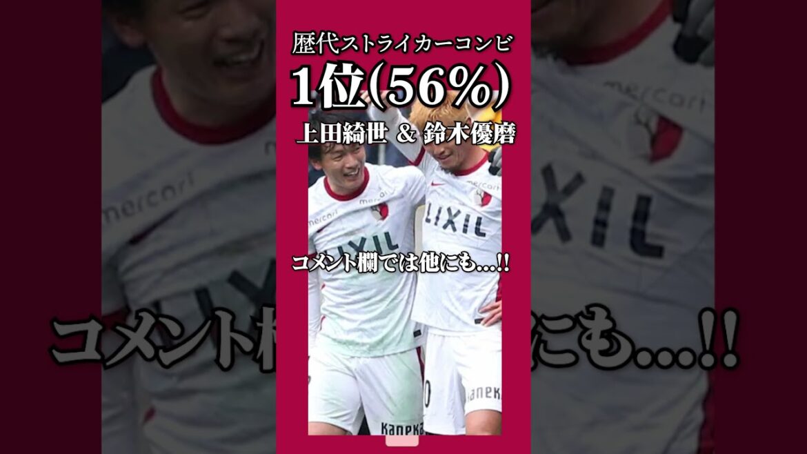 [Kashima Antlers]Les deux élections générales les plus fortes de tous les temps ! Quelle combinaison surpasse Yuma & Kiyo... ? #shorts #kashimaantlers #j league #kashimaantlers #soccer #soccerchant