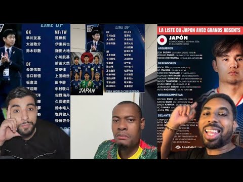 🇯🇵🔥 JAPON DÉVOILE SA LISTE OFFICIELLE POUR LA COUPE DU MONDE 2026 ! SURPRISES ET ABSENTS 😱⚽ 🇯🇵🔥 JAPON DÉVOILE SA LISTE OFFICIELLE POUR LA COUPE DU MONDE 2026 ! SURPRISES ET ABSENTS 😱⚽