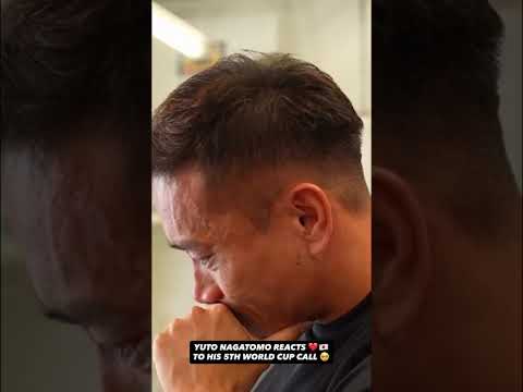 🥺🇯🇵 Yuto Nagatomo, 39 ans, s’effondre en larmes après la convocation pour la 5e Coupe du monde ❤️ 🥺🇯🇵 Yuto Nagatomo, 39 ans, s'effondre en larmes après la convocation pour la 5e Coupe du monde ❤️