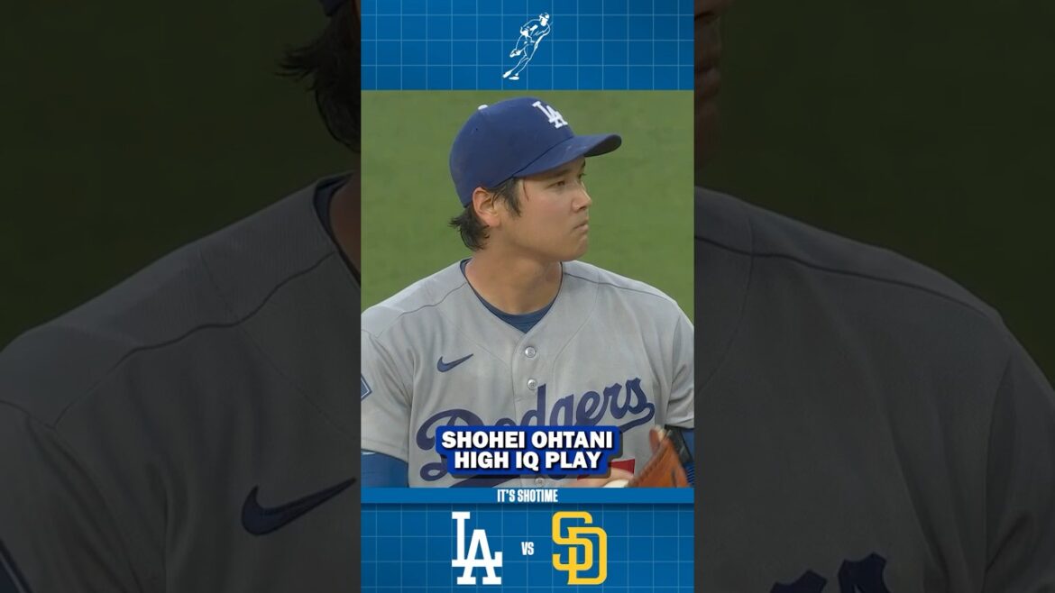 Shohei Ohtani High IQ Play empêche de courir à la maison