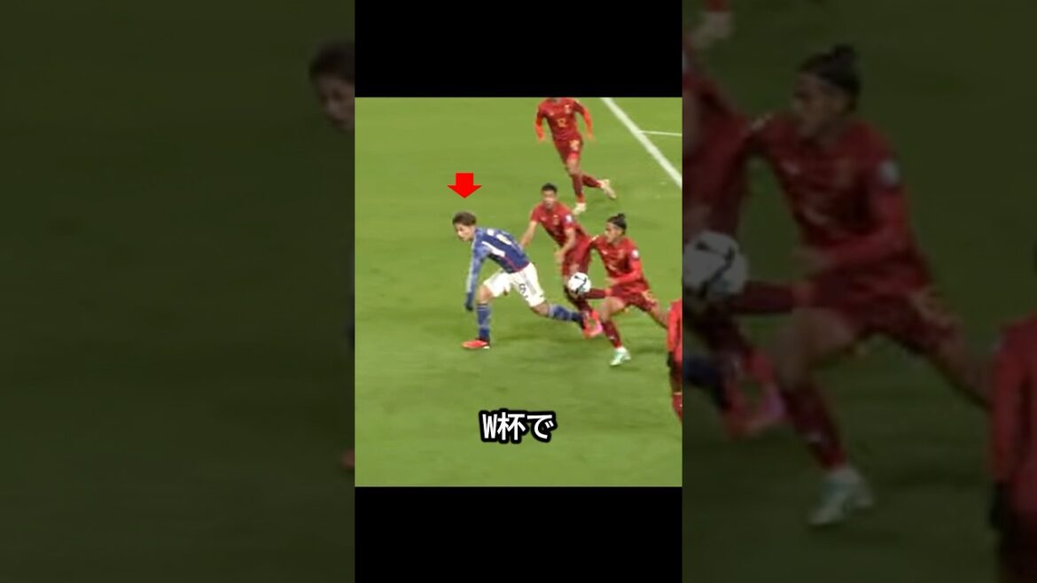 Quel tournage ! Kiyo Ueda, le footballeur national japonais, montrez-nous cela à la Coupe du Monde ! #Football #Kiyo Ueda #Coupe du Monde