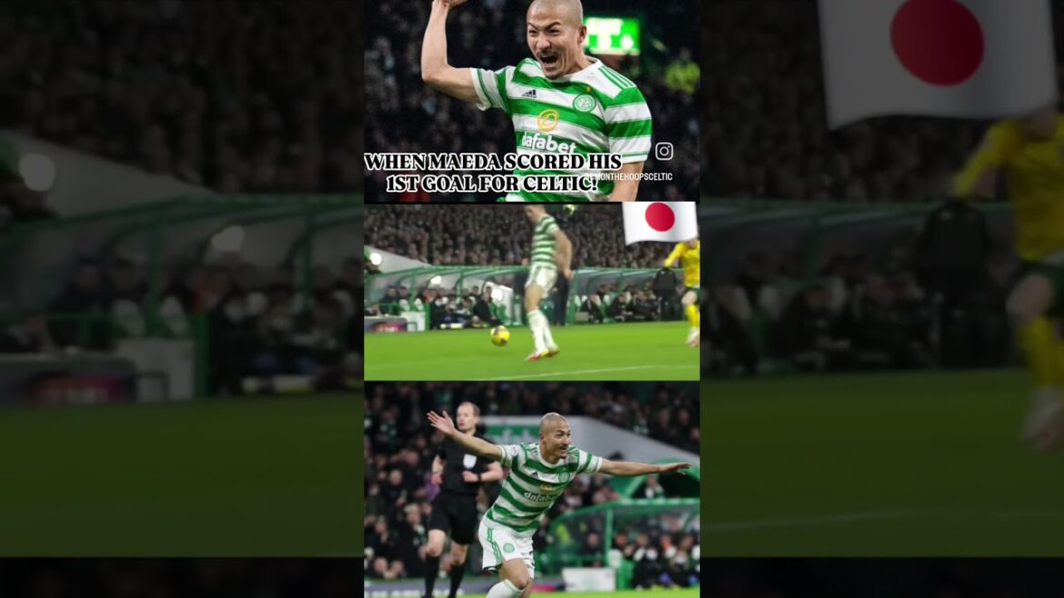 QUAND MAEDA A MARQUÉ DES MINUTES DANS SES DÉBUTS CELTIQUES CONTRE HIBS #CELTICFC ##DAIZENMAEDA