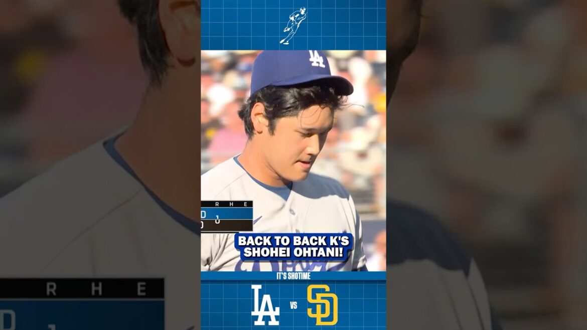 Shohei Ohtani domine avec des retraits consécutifs