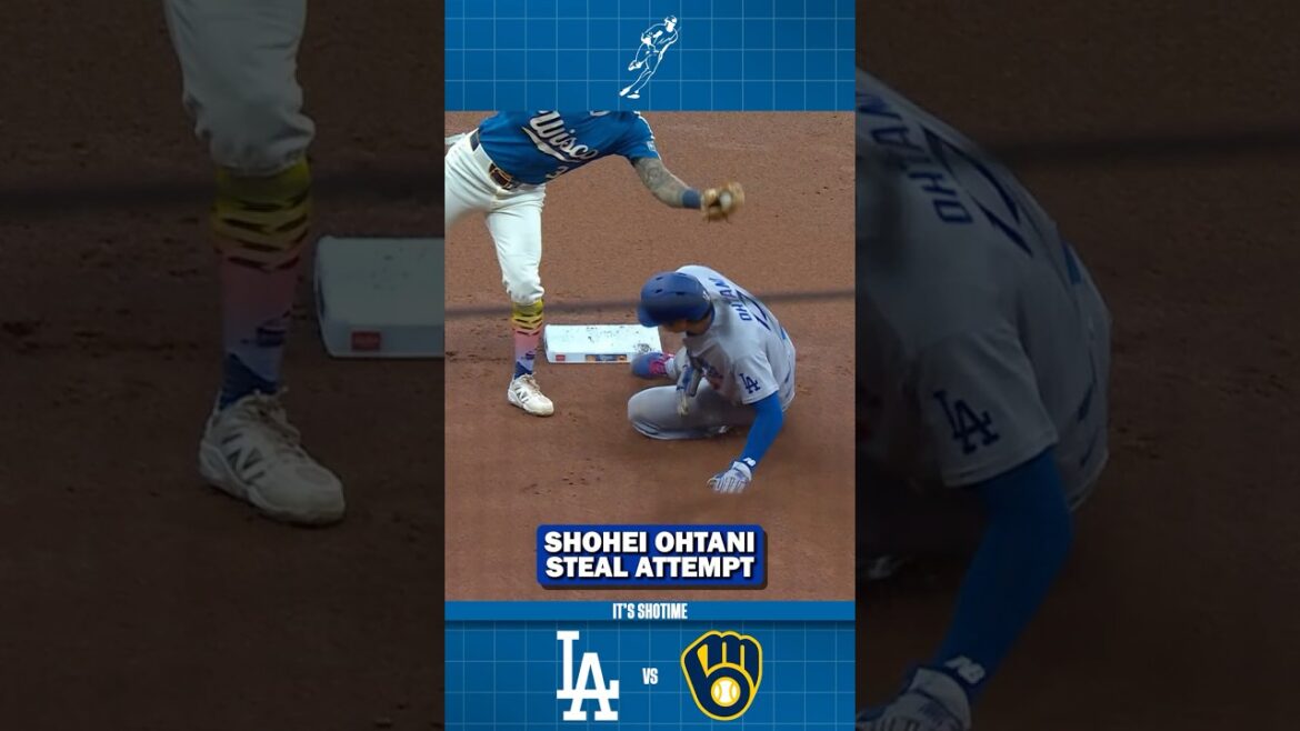 Shohei Ohtani fait preuve de vitesse avec une tentative de vol