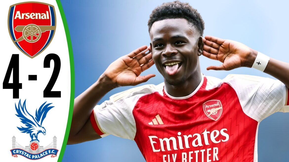 Arsenal contre Crystal Palace 4-2 | Tous les objectifs et faits saillants | Premier League – de mémoire Arsenal contre Crystal Palace 4-2 | Tous les objectifs et faits saillants | Premier League - de mémoire